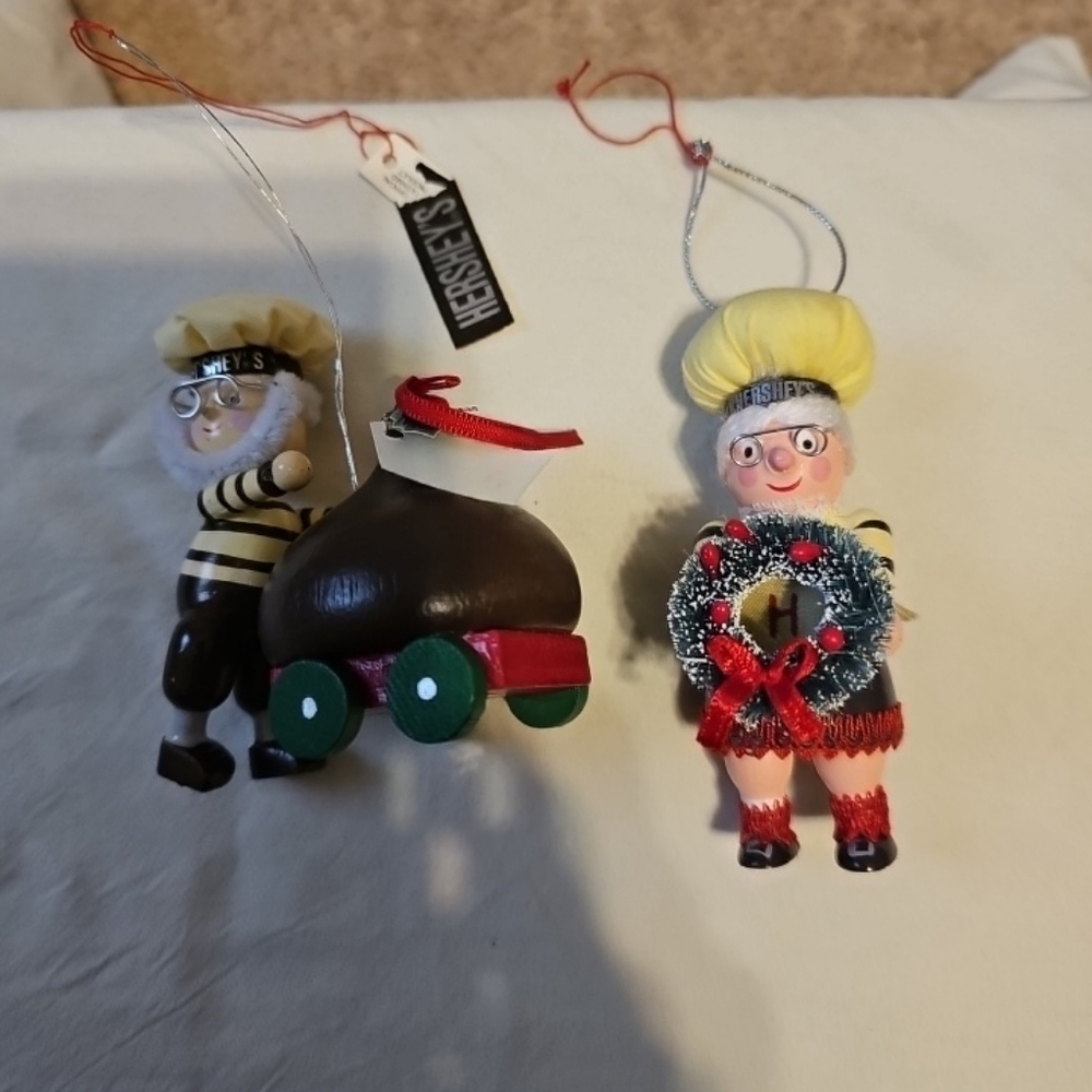 2 Hershey Kurt S Adler ELF Ornaments